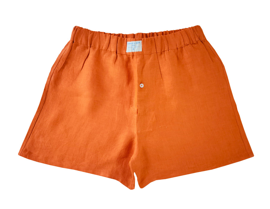 Berber Orange Boxer Shorts